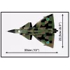 Constructieset Cobi Blocks Saab AJS 3 Viggen 911-delig modelbouwset, 911 onderdelen