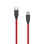 Siliconen kabel USB Type-C naar Lightning, 2 m (rood)