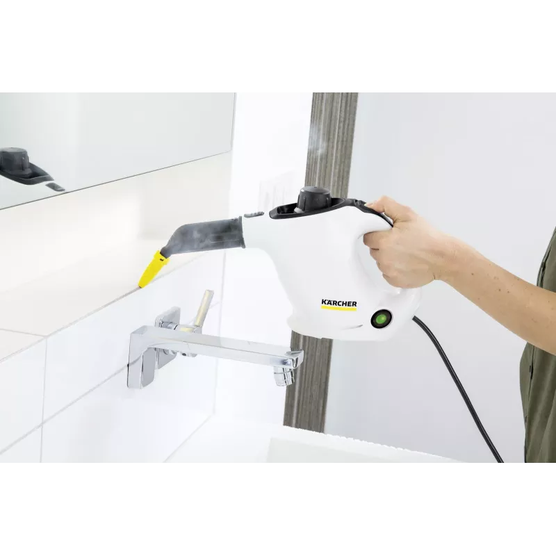 Kärcher SC 1 cilinder-stoomreiniger 1200 W zwart, wit