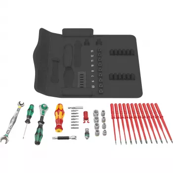 Wera Kraftform Kompakt W 2 onderhoudsgereedschapset, 35-delig (05135870001)