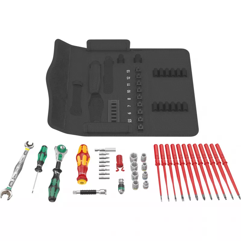 Wera Kraftform Kompakt W 2 onderhoudsgereedschapset, 35-delig (05135870001)