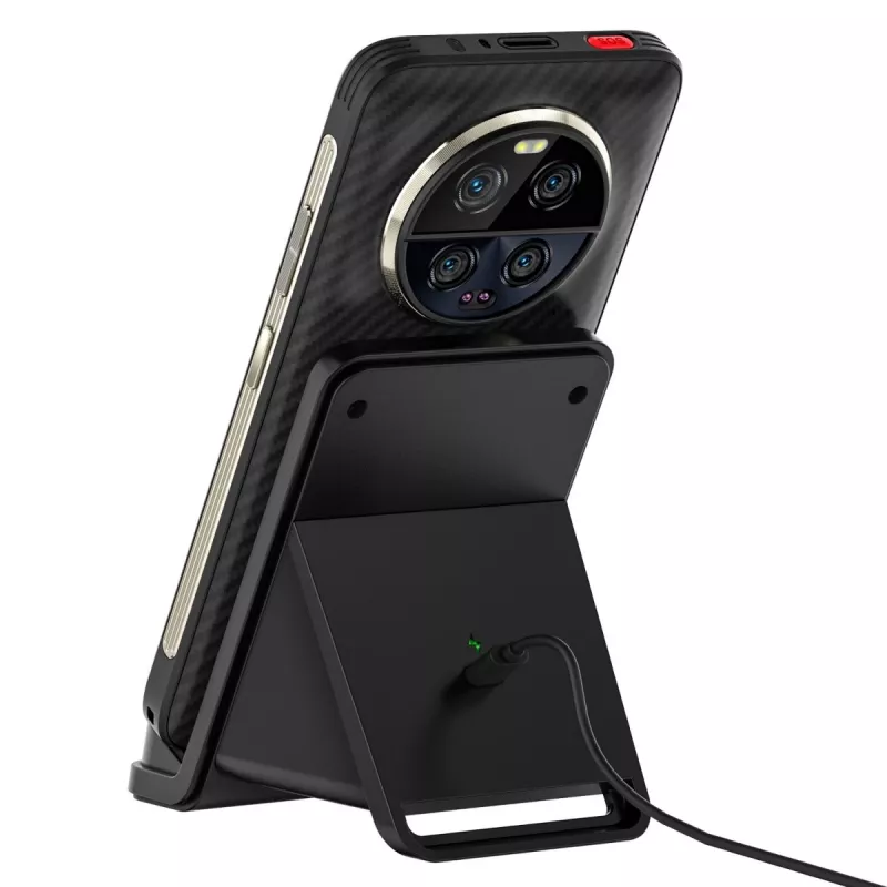UleFone indoor-smartphone-oplader WCS01 – 50 W USB Type-C, draadloos snelladen, zwart