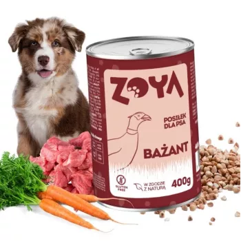ZOYA fazant – natvoer voor honden blik 400g