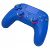 Draadloze LED-controller SUBSONIC SA5639-3 voor PS4 en pc, blauwe draadloze gamepad