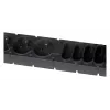Acar S10 stekkerdoos met overspanningsbeveiliging, 10 contacten, 1,5 m, zwart
