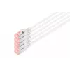 Digitus DK-1624-100S-5 CAT 6 U/FTP Slim patchkabel, 10 m, grijs, 5-pack