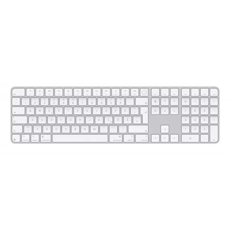 Apple Magic toetsenbord MXK73D/A universeel USB + Bluetooth QWERTZ Duits wit
