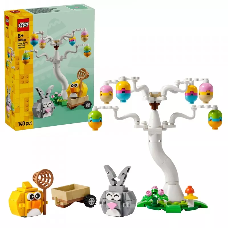 Blocks 40808 Paashaas en kuiken eieren zoeken