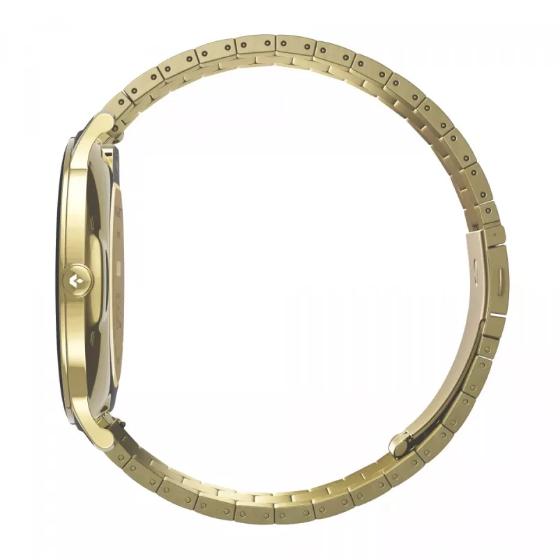 Smartwatch Garett Verona 2 Gold Steel met Bluetooth en hartslagmeter