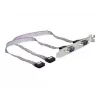 Delock Slotbracket, 2 x seriële poort (DB9 male), 40 cm