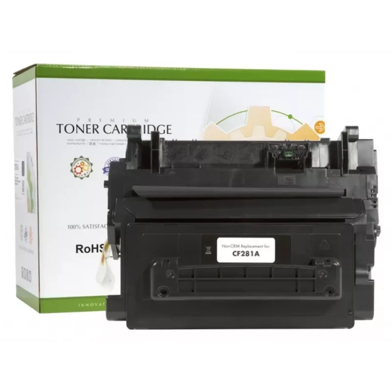 Compatibel Static-Control Hewlett-Packard 81A (CF281A) zwart, 10500 pagina's