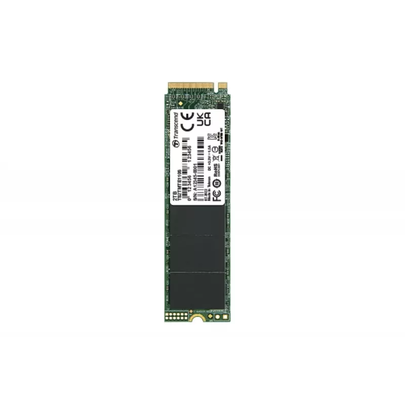 SSD Transcend 2TB M.2 PCIe Gen3 x4 NVMe TS2TMTE110S