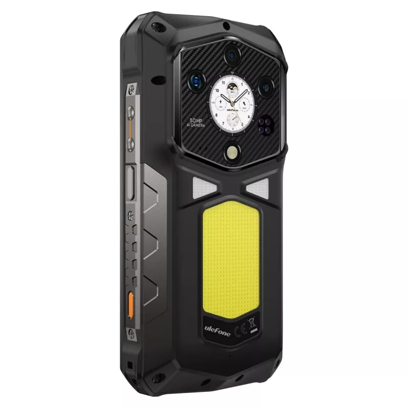 Smartphone UleFone Armor 29 Ultra 5G 6,58 inch 16 GB/1 TB zwart, energie-efficiëntieklasse A