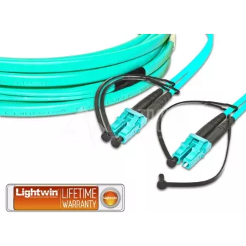 Lightwin LDP-50 LC-LC 8.0 OM3 FD glasvezelkabel 8 m aqua (LDP-50 LC-LC 8.0 OM3 FD)
