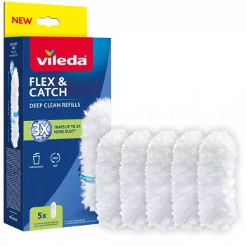 VILEDA Flex&Catch verenstoffer-onderdelen 177664 - 5 vervangende inzetstukken