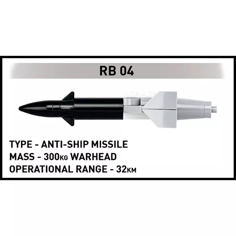 Cobi Blocks Saab AJ 37 Viggen 881-delig constructieset