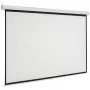 Handmatig projectiescherm Sponge ES-1, 180 x 180 cm (wand-/plafondmontage, oprolbaar)
