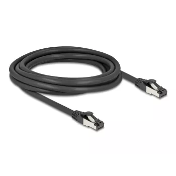 Netwerkkabel DeLOCK 80573 RJ-45 Cat8.1 3 m zwart