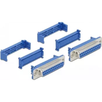 Wire connector D-Sub 25 DeLOCK 66597 blauw