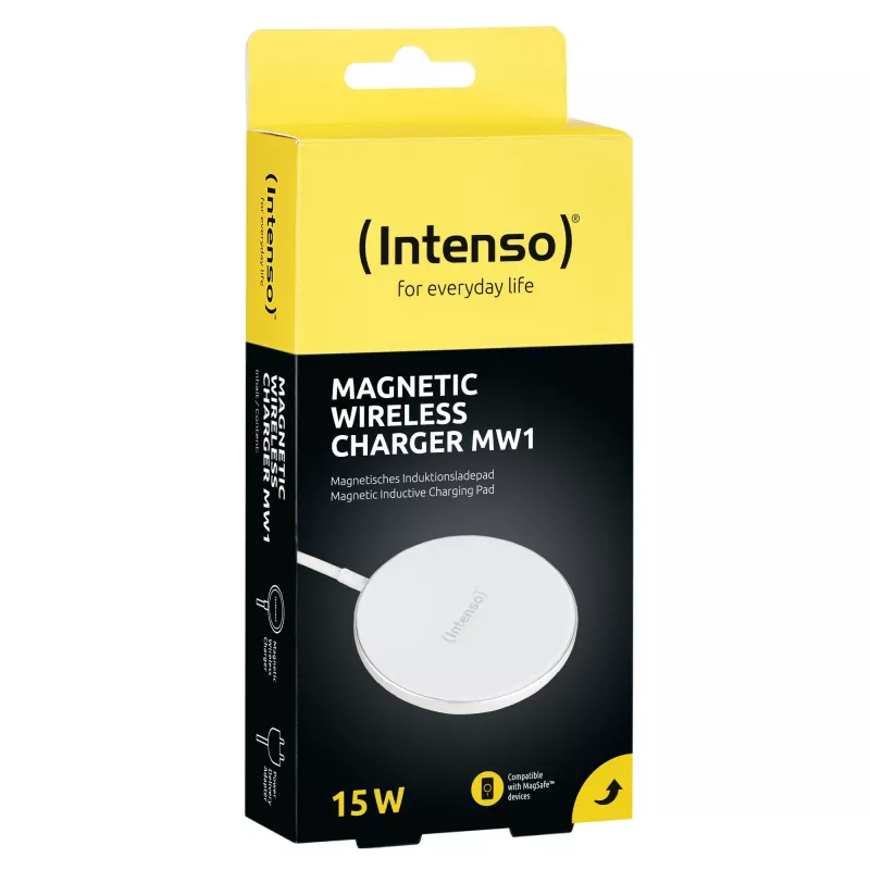 Smartphone Intenso MW1 draadloze snellader USB binnen 12V