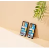 Hoesje iKins voor Samsung Galaxy Note 20, hemelsblauw, slanke fit