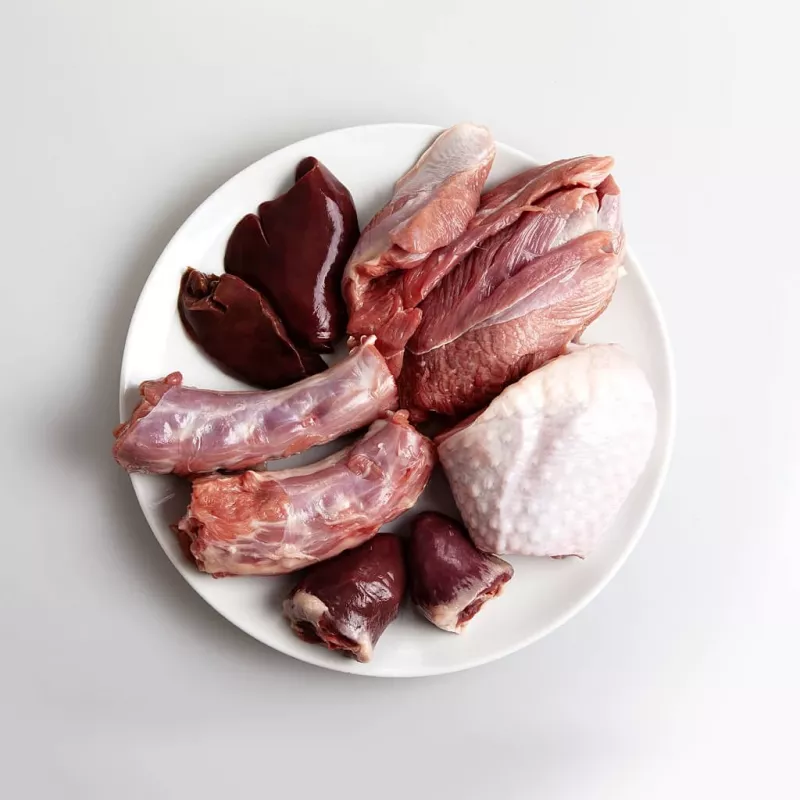 3COTY kalkoen - natvoer voor katten - 80 g