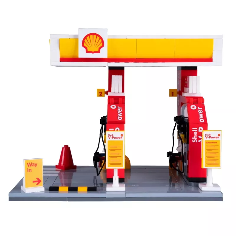 Tankstationmodel Jamara CaDA Shell 402858 met gedetailleerd design