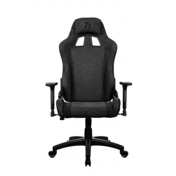 Console-gamingstoel Arozzi Avanti Dark Grey SoftFabric — gevoerde zitting, max. belasting 120 kg
