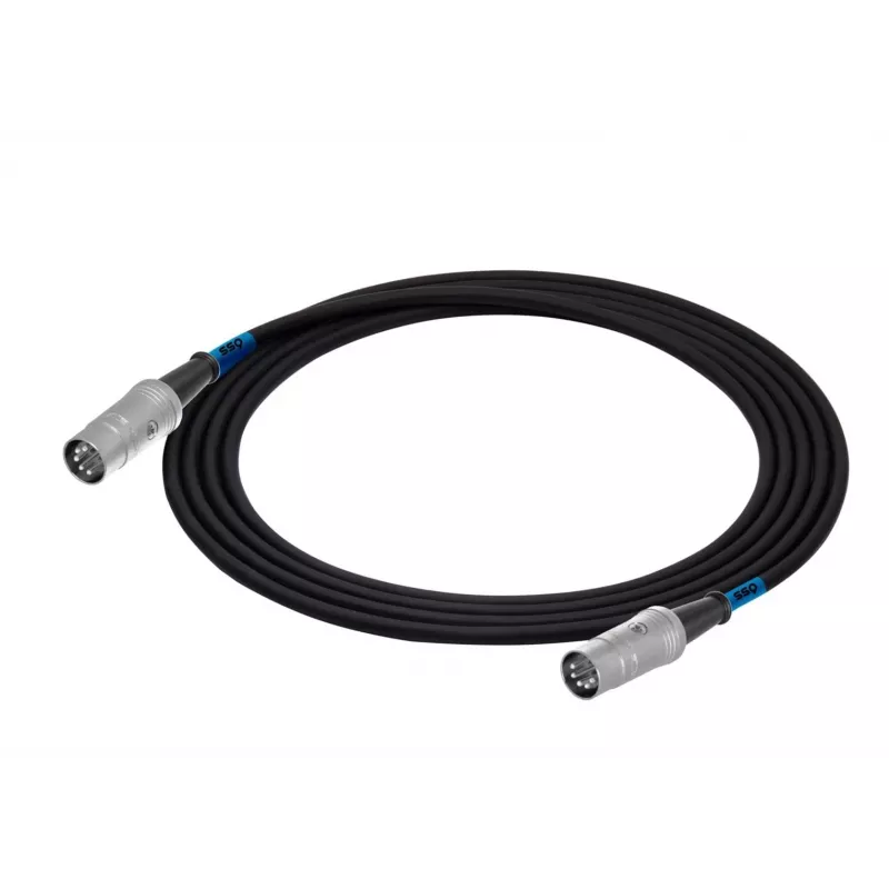 SSQ MIDI2 SS-1418 kabel MIDI (5-polig) - MIDI (5-polig) 2 m zwart