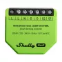 Inbouwdimmer Shelly Dimmer Gen3 — LED max. 150W, halogeen max. 200W, 220–240V, draadloos, zwart/lime