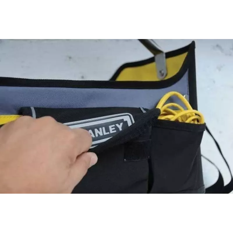 Stanley 1-96-182 gereedschapskoffer, nylon, zwart/geel