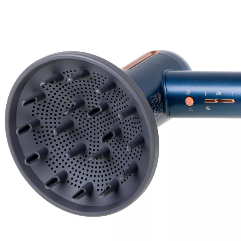Adler haardroger | AD 2271 SUPERSPEED | 1500 W | aantal temperatuurstanden 6 | ionenfunctie | diffusor-opzetstuk | blauw