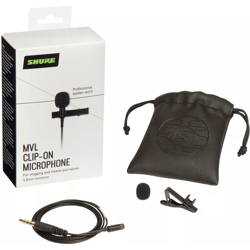 Shure MVL lavalier-microfoon voor smartphone of tablet | Shure