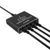 Ethernet mini-switch QOLTEC 52293 1x4 RJ45, unmanaged netwerksplitter 1-in 4-out