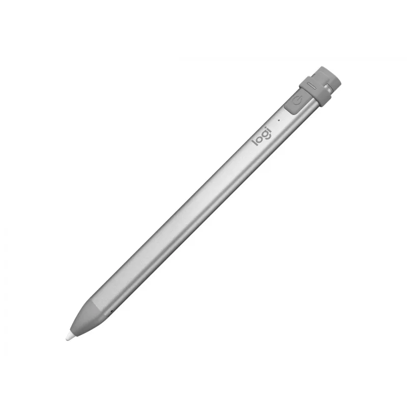 Logitech Crayon - digitale pen voor Apple iPad - Lightning - grijs