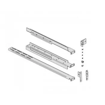 Rack-montageset EVER voor UPS, model W/OP-ZA00-0002/00, verstelbare railafstand 800–1200 mm, zilver
