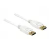 DisplayPort-kabel DeLOCK 85509 1,5 m wit