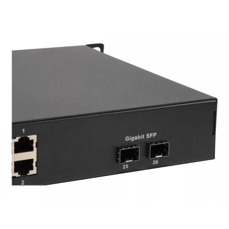 Unmanaged switch LevelOne FGP-2602W380 26-poorts Fast Ethernet PoE