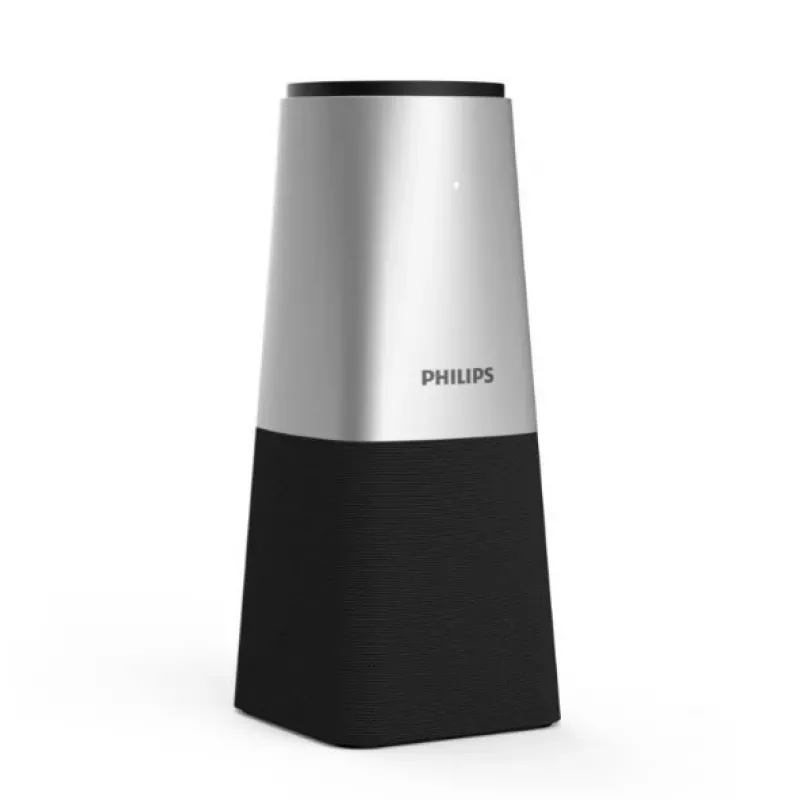 Philips PSE0540 Smart Meeting draagbare vergadermicrofoon, USB-C, zwart/zilver