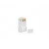 LANBERG RJ-45-stekker PLU-6000 voor Cat6 U/UTP-kabel, transparant/wit, 100-pack