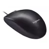 Logitech M90 bedrade optische kantoormuis — 1000 DPI, dubbelhandig, USB Type-A, zwart