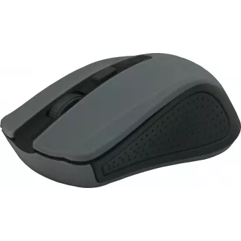 Draadloze optische muis DEFENDER MM-935 RF, dubbelhandig, 1600 DPI, grijs, USB-ontvanger, AAA-batterijen