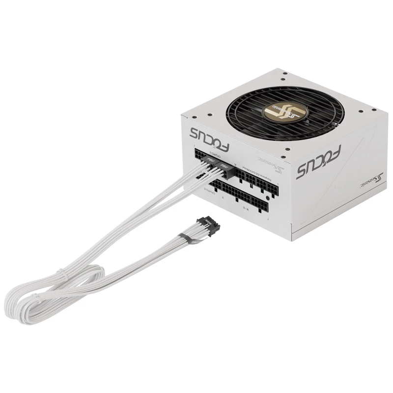 Seasonic 12VHPWR PCIe-adapterkabel - (wit, 0,75 meter)(SS2X8P-12VHPWR-600/wit)