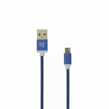 Sbox USB-10315BL USB->Micro USB M/M 1,5 m blauw