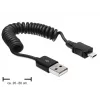 USB-kabel DeLOCK USB 2.0-A/USB micro-B 0,6 m