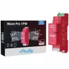 Halfgeleiderrelais Shelly Qubino Wave PRO 1PM rood 16A 110-240V