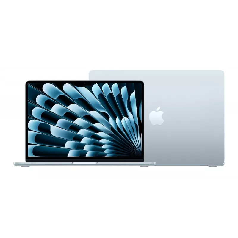 Apple MacBook Air 13 inch: M4 chip met 10-core CPU en 8-core GPU, 16 GB, 256 GB SSD – hemelsblauw