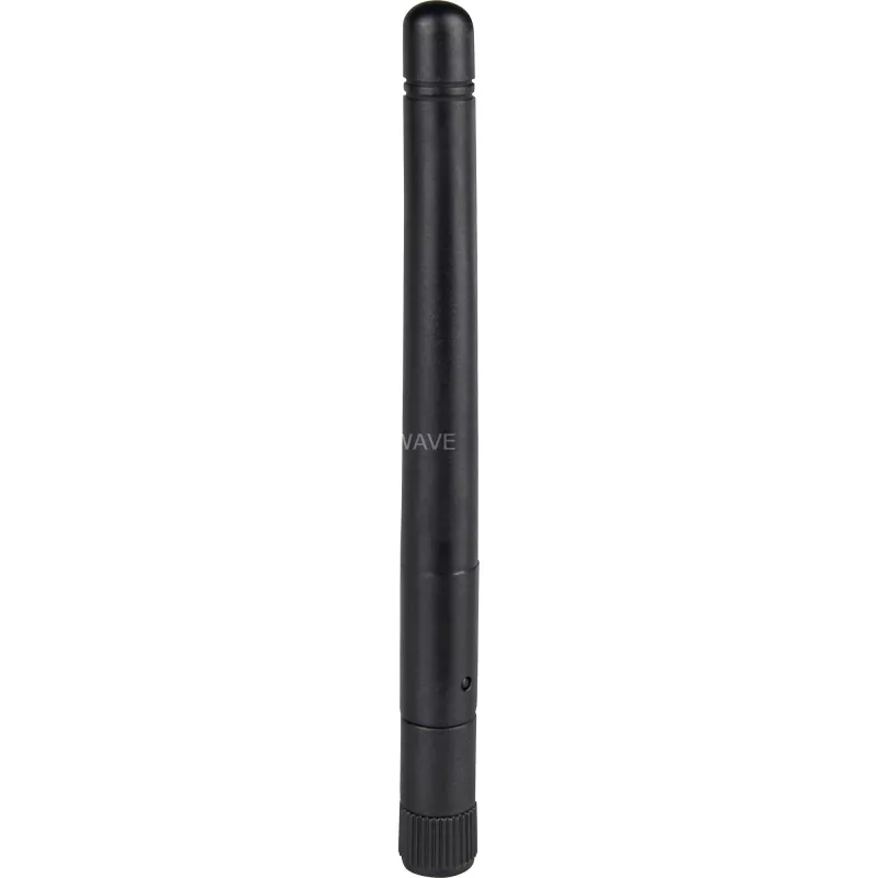 Delock 88339 Wi-Fi 802.11 b/g/n antenne, RP-SMA, 2 dBi, omnidirectioneel, kantelscharnier, zwart
