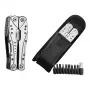 Extralink Multitool, zakmes 23-in-1, met etui, zilver