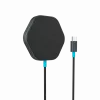 Draadloze oplader CANYON HEXAGON 110 donkergrijs blauw 10W snelladen, model CNS-WCS110